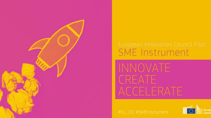 Obrazek przedstawiający logo programu SME instrument opisanego we wpisie pod tytułem Zmiany w programie SME instrument
